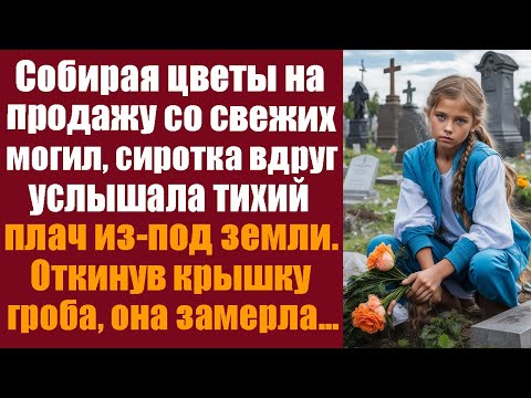 Видео: Собирая цветы на продажу со свежих могил, сиротка вдруг услышала тихий плач из-под земли! А когда...