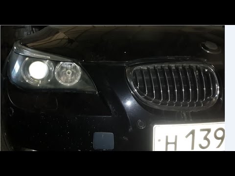 Видео: Как снять, подтянуть бампер на BMW e60