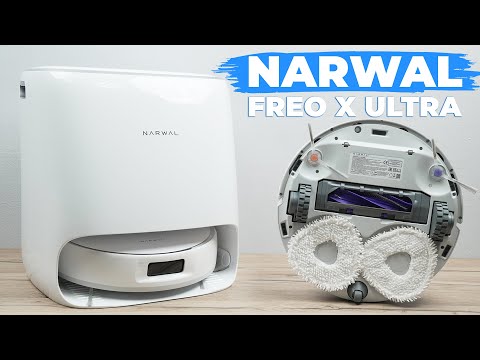 Видео: Narwal Freo X Ultra: МОЮЩИЙ робот-пылесос, которому не страшны длинные волосы! ОБЗОР и ТЕСТ✅