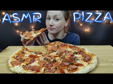 Видео: АСМР ПИЦЦА СУПЕР МЯСНАЯ МУКБАНГ | ASMR PIZZA SUPER MEAT MUKBANG | #pizza #пицца