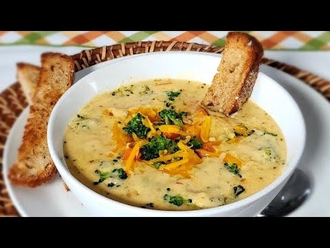 Видео: Суп из брокколи и сыра ❤️ Шаг за шагом