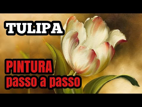Видео: ПОКРАСКА ШАГ ЗА ШАГОМ / БЕЛЫЙ И КРАСНЫЙ ТЮЛЬПАН