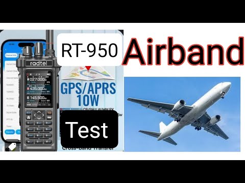 Видео: Radtel RT950, настройка Airband — и другие советы