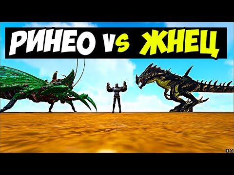 Видео: РИНИОГНАТА ПРОТИВ ЖНЕЦА В ARK! Rhyniognatha VS Reaper-King! КТО СИЛЬНЕЕ?