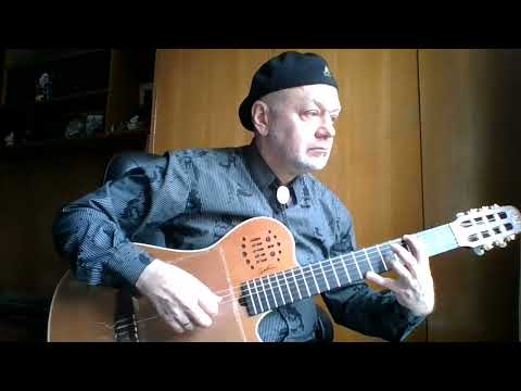 Видео: Полёт (А. Шнитке) на гитаре