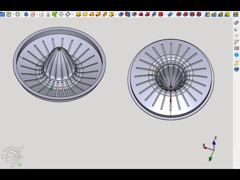 Видео: FreeCAD Часть 121. Пример создания модели