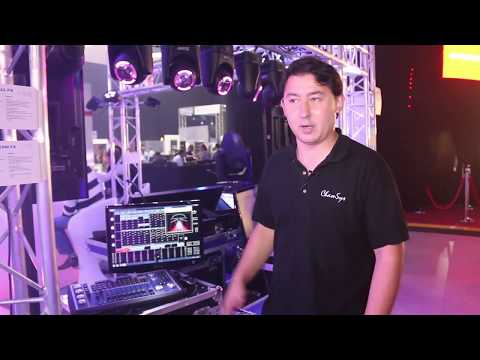 Видео: Презентация пультов Chamsys на выставке Prolight & Sound 2017