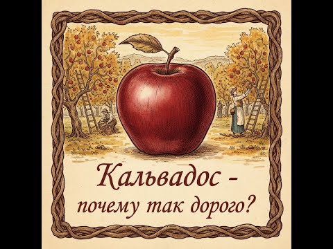 Видео: Кальвадос (яблочный самогон) - почему так дорого?