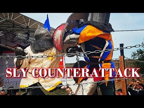 Видео: ХИТРАЯ КОНТРАТАКА! Исторический средневековый бой: Продвинутая техника