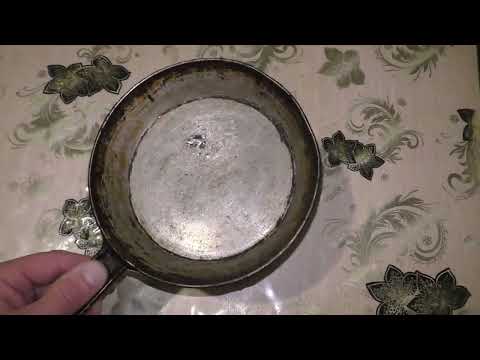 Видео: ПОПРОБУЙТЕ ЭТОТ СПОСОБ и К СТАРОЙ СКОВОРОДЕ НИ ЧЕГО НЕ ПРИГОРАЕТ ДАЖЕ БЕЗ МАСЛА!