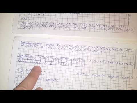 Видео: 30.1, 30.3, 30.4, 30.5, 30.7 есептер 7 сынып Алгебра. Жиілік полигоны