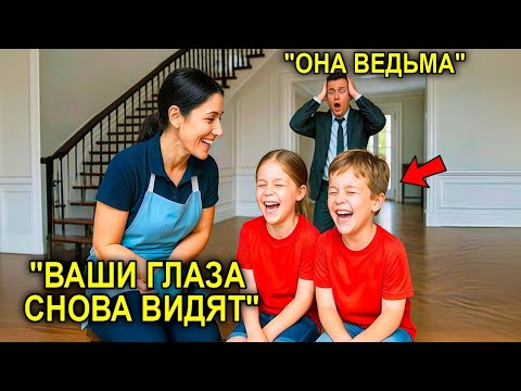 Видео: "Миллионер Поймал Няню За Шокирующим Делом… А Его Слепые Близнецы Впервые Увидели Мир!"