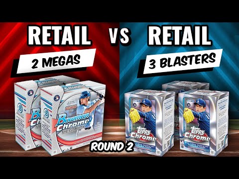 Видео: 🚨 РАУНД 2!!🚨 2025 BOWMAN CHROME MEGAS против CHROME BLASTERS