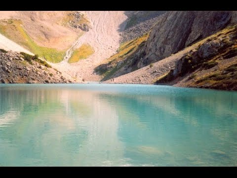 Видео: Сайрам-су верхнее озеро в мае