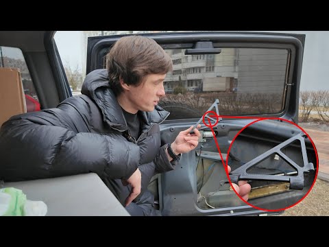 Видео: Плохо открывается 5-я дверь УАЗ Патриот? Есть копеечное решение!