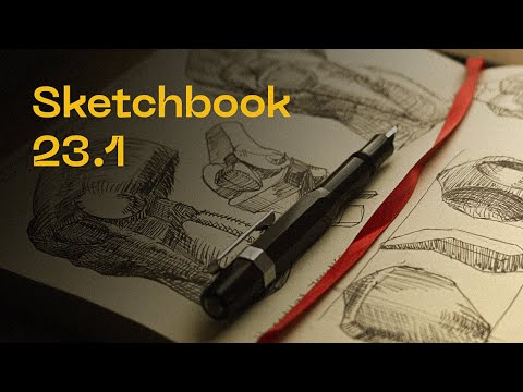 Видео: Обзор скетчбука. Sketchbook review.