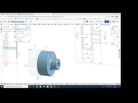 Видео: O3D: разбор задачи "Полумуфта" (OnShape)