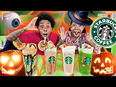 Видео: Жуткий челлендж с напитками в Starbucks 😱 | VLOGTOBER, день 10