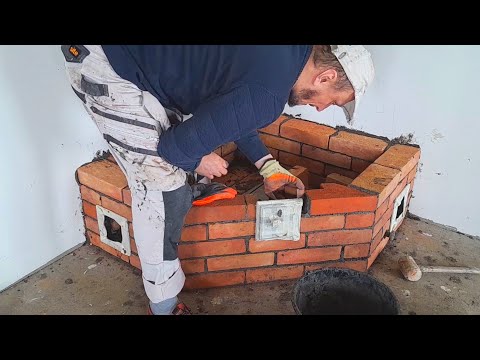Видео: ASMR: Реальная работа! Как построить бездымную печь! 91 мин.