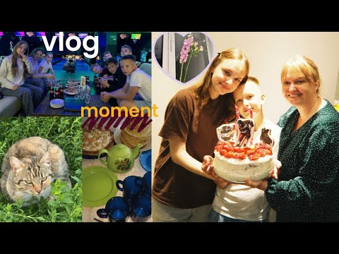 Видео: vlog|празднуем день рождения! и кое-что ещё:)