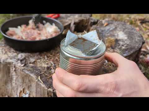 Видео: Банка тушонки, вогонь і повна тиша🌲Осінній день🍂Outdoor Cooking in the Carpathians🔆Autumn Camping