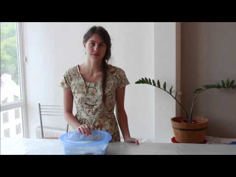 Видео: Мастер класс окраска валяных изделий Лена Баймут