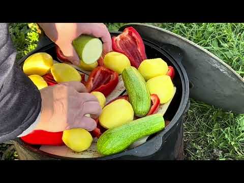 Видео: Блюдо из Даров осени! Полезное! В казане!