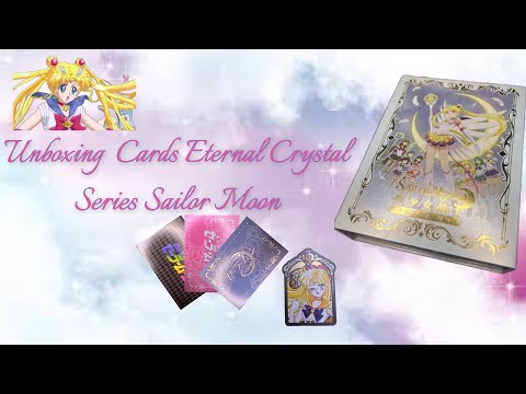 Видео: Распаковка бокса карточек Eternal Crystal Series SAILOR MOON