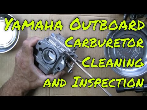 Видео: Как очистить карбюраторы двухтактного подвесного мотора Yamaha мощностью 40 л.с. без ультразвуков...