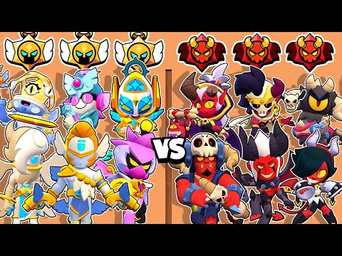 Видео: АНГЕЛЫ vs ДЕМОНОВ БРОЛЛЕРЫ | ЧТО СИЛЬНЕЕ? | BRAWL STARS