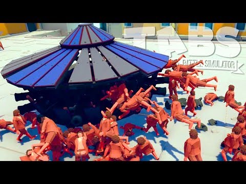 Видео: АДСКАЯ КАРУСЕЛЬ ► TABS |29| Totally Accurate Battle Simulator. ТАБС