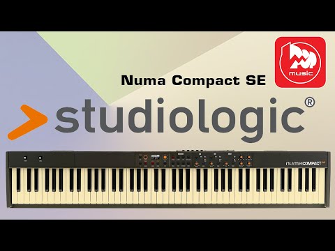 Видео: Цифровое пианино STUDIOLOGIC Numa Compact SE || Пианино и миди-клавиатура на 88 клавиш