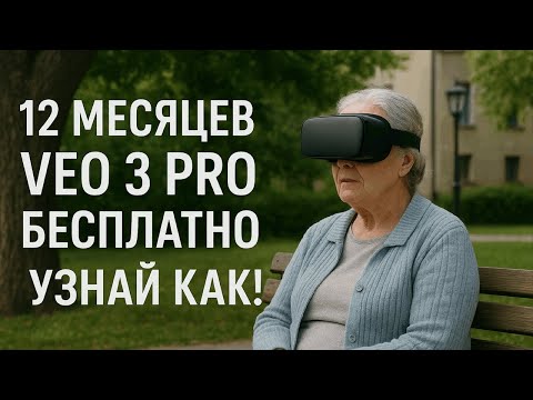 Видео: Бесплатно VEO 3 PRO на год. НОВЫЙ СПОСОБ!
