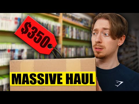 Видео: Я потратил более 350 долларов на старые игры в магазинах ретро-игр и...