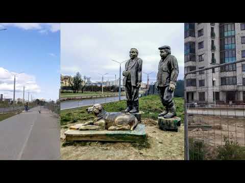 Видео: Гродно. Беларусь. По местам съёмок фильма "Белые Росы"