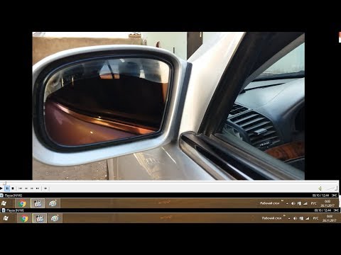 Видео: ремонт бокового зеркала mercedes w220 s400 cdi убираем антиблик