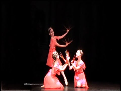 Видео: Р.Глиэр. "Золотые пальцы" из балета "Красный мак".МХУ при МГАТТ "Гжель.