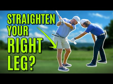 Видео: ГОЛЬФ: Почему НУЖНО выпрямлять правую ногу | С Томом Сагуто — Saguto Golf