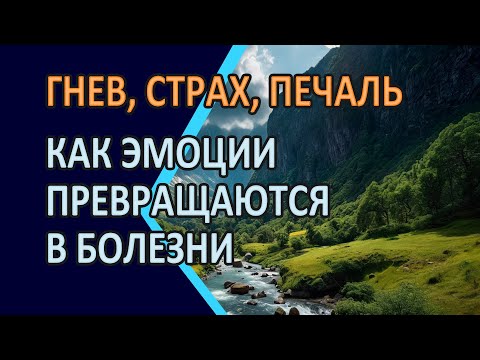 Видео: Гнев, страх и печаль. Как эмоции превращаются в болезни