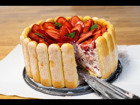 Видео: Торта Шарлота с ягоди