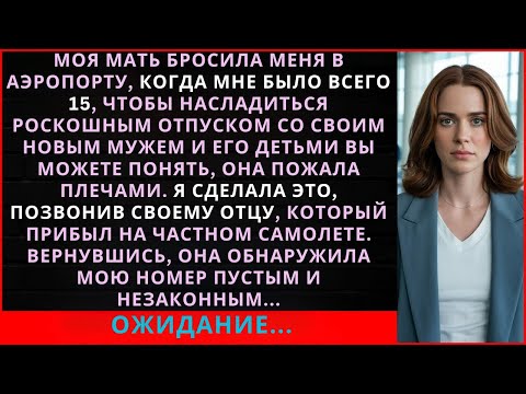 Видео: Мама бросила меня в аэропорту в 15 лет ради роскошного отдыха с новым мужем
