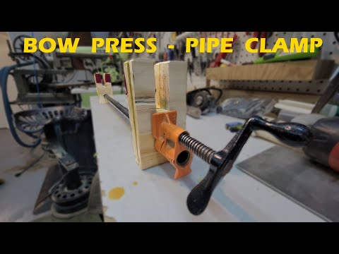 Видео: Bow Press - Самодельные тиски для лука
