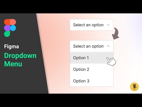 Видео: Выпадающее меню в Figma (очень просто!)