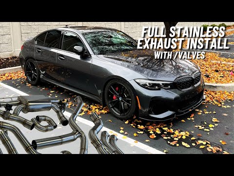 Видео: Самый громкий выхлоп M340i с установкой и аудиоклипом | EHOONS G20 Build Ep. 5