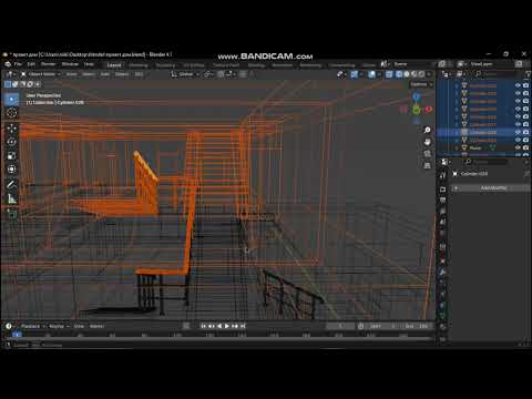 Видео: Blender. Проекция дома. Часть 14.#shrots