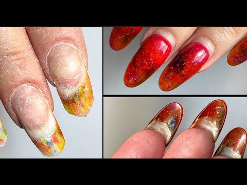 Видео: Наконец-то, переделала этот неудачный маникюр😅 / Кардинальное перевоплощение