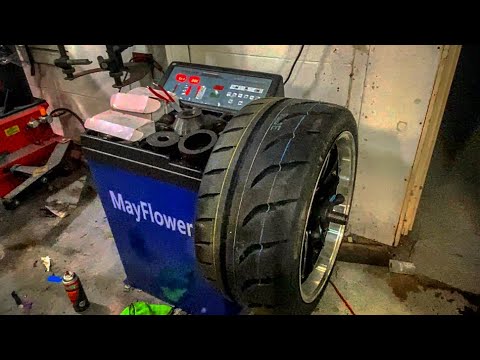 Видео: Балансировочный станок Mayflower — быстрая настройка и использование