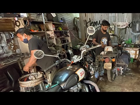 Видео: Не долго музыка играла, Royal Enfield снова в сервис Гоа такой Goa