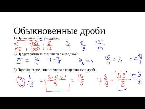 Видео: Всё про дроби. Сложение, вычитание, умножение, деление с нуля.