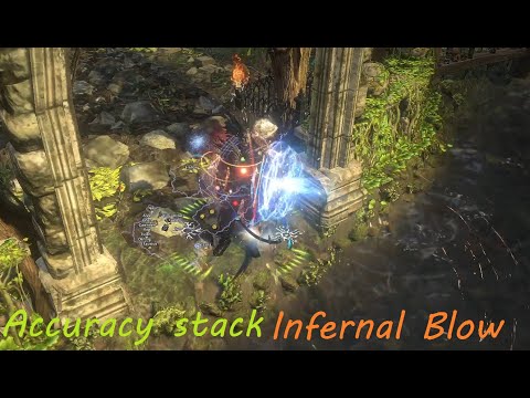 Видео: НЕ гайд: Accuracy stack Infernal Blow